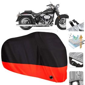 Coverplus Harley-Davidson Softail Springer Classic FLSTSCI Siyah Motosiklet Branda