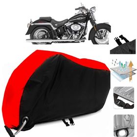 Coverplus Harley-Davidson Softail Springer Classic FLSTSCI Siyah Motosiklet Branda