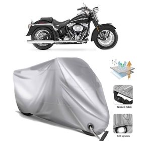 Coverplus Harley-Davidson Softail Springer Classic FLSTSCI Siyah Motosiklet Branda