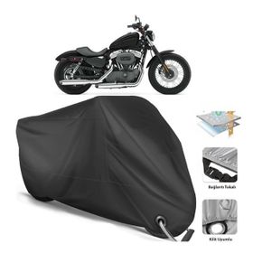Coverplus Harley-Davidson Sportster 1200 Nightster Siyah Motosiklet Branda
