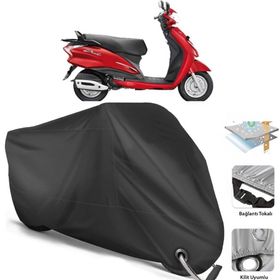 Coverplus Hero Duet LX 110 Siyah Motosiklet Branda