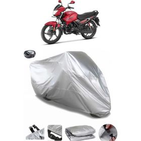Coverplus Hero Glamour Gri Arka Çanta Uyumlu Su Geçirmez Motosiklet Brandası