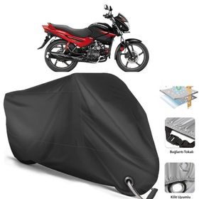 Coverplus Hero Glamour Siyah Motosiklet Branda