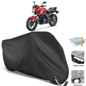 Coverplus Hero Hunk 200R Siyah Motosiklet Branda