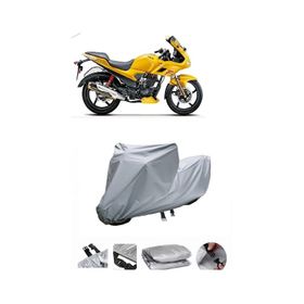 Coverplus Hero Karizma Gri Su Geçirmez Motosiklet Brandası