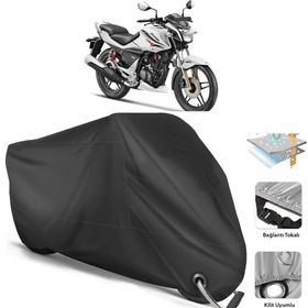 Coverplus Hero T-Sport Siyah Motosiklet Branda