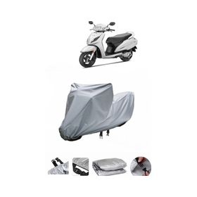 Coverplus Honda Activa 110 Gri Su Geçirmez Motosiklet Brandası