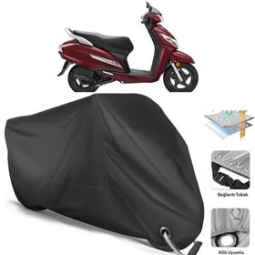 Coverplus Honda Activa 125 Siyah Motosiklet Branda