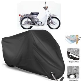 Coverplus Honda C 70 Siyah Motosiklet Branda