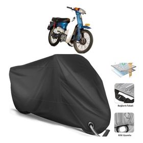 Coverplus Honda C 90 Siyah Motosiklet Branda