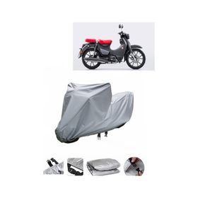 Coverplus Honda C125 Super Cub Gri Su Geçirmez Motosiklet Brandası