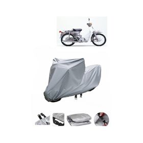 Coverplus Honda C70 Super Cub Gri Su Geçirmez Motosiklet Brandası