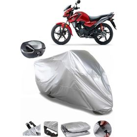 Coverplus Honda CB 125 F Gri Arka Çanta Uyumlu Su Geçirmez Motosiklet Brandası