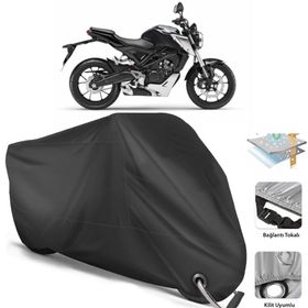 Coverplus Honda CB 125 R Siyah Motosiklet Branda