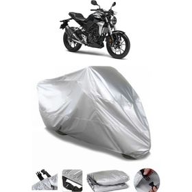 Coverplus Honda CB 250 R Gri Su Geçirmez Motosiklet Brandası
