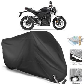 Coverplus Honda CB 250 R Siyah Motosiklet Branda