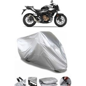 Coverplus Honda CB 500 F Gri Su Geçirmez Motosiklet Brandası