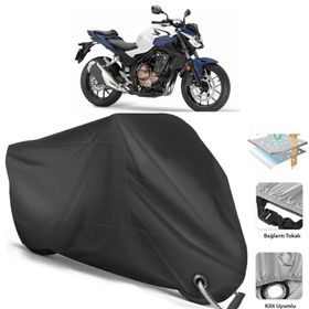 Coverplus Honda CB 500 F Siyah Motosiklet Branda