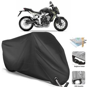 Coverplus Honda CB 650 F Siyah Motosiklet Branda