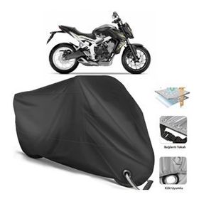 Coverplus Honda CB 650 F Siyah Motosiklet Branda