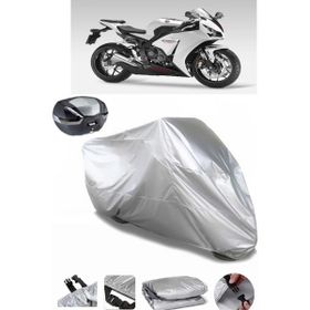 Coverplus Honda CBR 1000 RR Gri Su Geçirmez Motosiklet Brandası