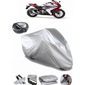 Coverplus Honda CBR 500R Gri Su Geçirmez Motosiklet Brandası