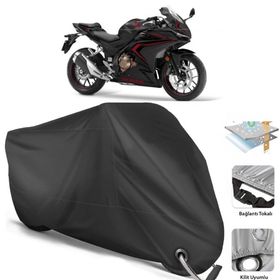 Coverplus Honda CBR 500R Siyah Motosiklet Branda