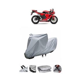 Coverplus Honda CBR 600 RR Gri Su Geçirmez Motosiklet Brandası