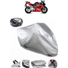 Coverplus Honda CBR 954 RR Gri Su Geçirmez Motosiklet Brandası
