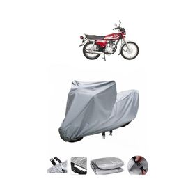 Coverplus Honda CG 125 Gri Su Geçirmez Motosiklet Brandası