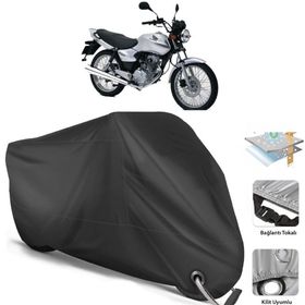 Coverplus Honda CG 125 Siyah Motosiklet Branda