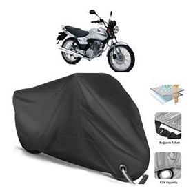 Coverplus Honda CG 125 Siyah Motosiklet Branda