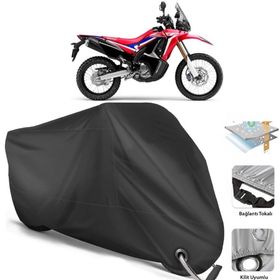 Coverplus Honda CRF 250 Rally Siyah Motosiklet Branda