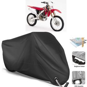 Coverplus Honda CRF 250 X Siyah Motosiklet Branda