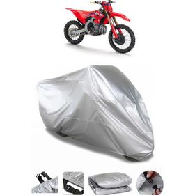 Coverplus Honda CRF 450 R Gri Su Geçirmez Motosiklet Brandası