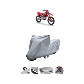Coverplus Honda CRF 450 R Gri Su Geçirmez Motosiklet Brandası