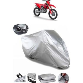 Coverplus Honda CRF 450 R Gri Su Geçirmez Motosiklet Brandası