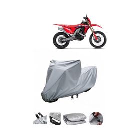 Coverplus Honda CRF 450 X Gri Su Geçirmez Motosiklet Brandası