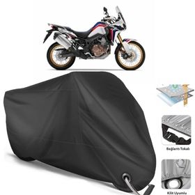 Coverplus Honda CRF1000L Africa Twin Adventure Sports Siyah Motosiklet Branda