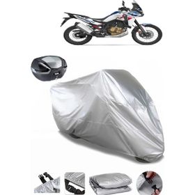 Coverplus Honda CRF1000L Africa Twin Gri Arka Çanta Uyumlu Su Geçirmez Motosiklet Brandası