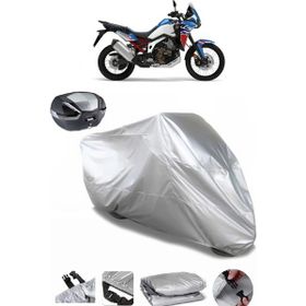 Coverplus Honda CRF1100L Africa Twin DCT Gri Arka Çanta Uyumlu Su Geçirmez Motosiklet Brandası
