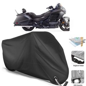 Coverplus Honda Goldwing F6B Siyah Motosiklet Branda