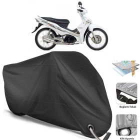 Coverplus Honda Innova 125 Siyah Motosiklet Branda