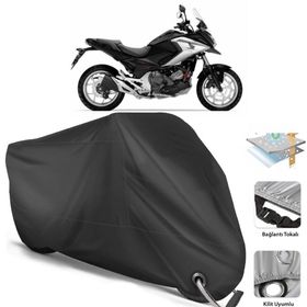 Coverplus Honda NC 700 X Siyah Motosiklet Branda