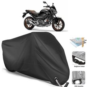 Coverplus Honda NC 750 S Siyah Motosiklet Branda