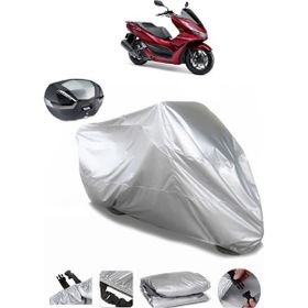 Coverplus Honda PCX125 Gri Su Geçirmez Motosiklet Brandası