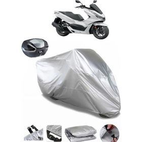 Coverplus Honda PCX150 Gri Su Geçirmez Motosiklet Brandası