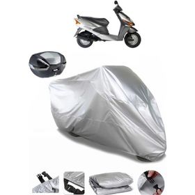 Coverplus Honda SCV 100 F Beat Gri Su Geçirmez Motosiklet Brandası
