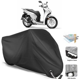 Coverplus Honda SH 150İ Siyah Motosiklet Branda