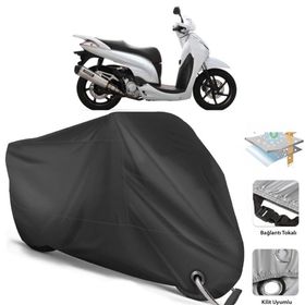Coverplus Honda SH 300 Siyah Motosiklet Branda